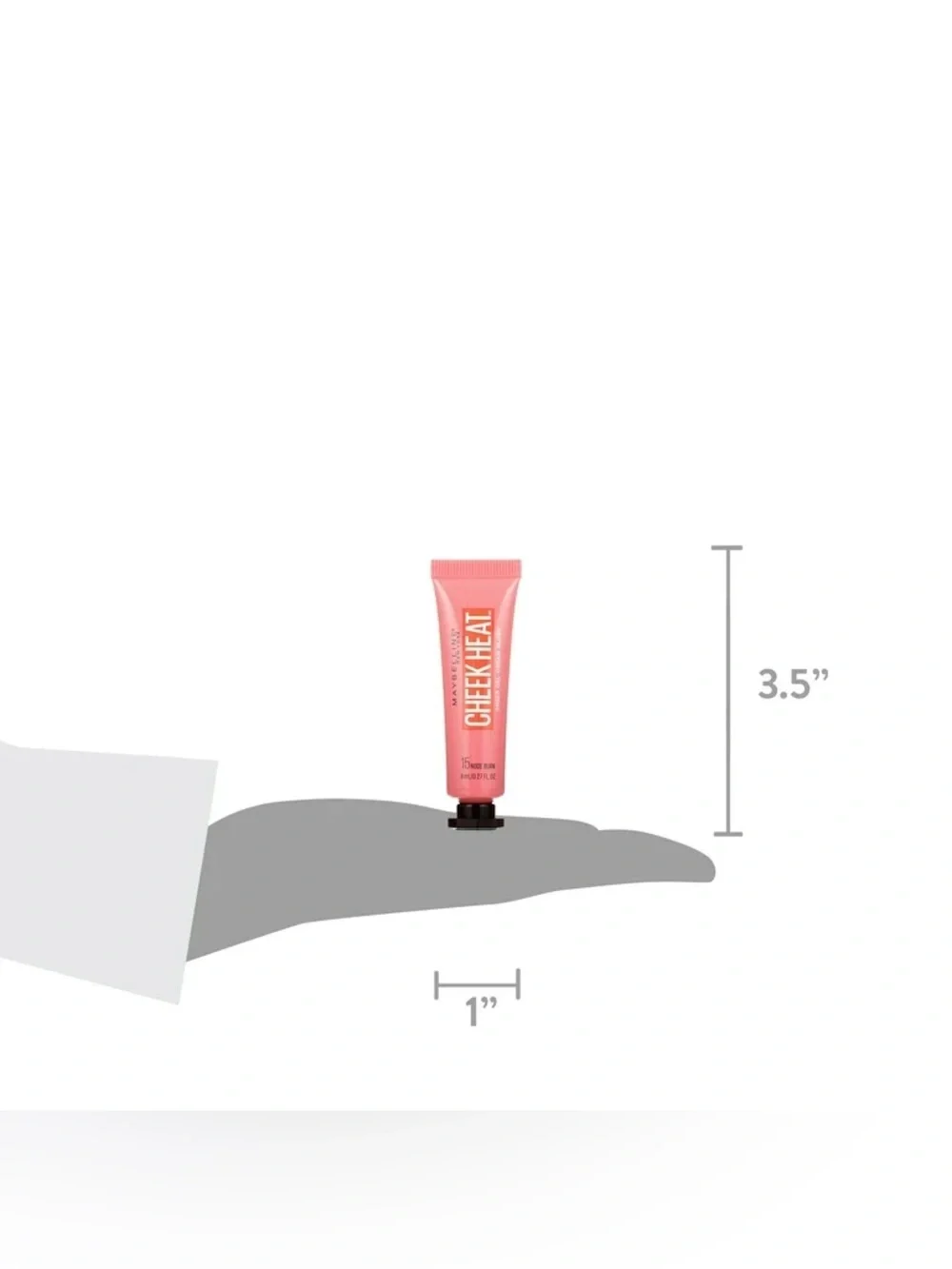 Maybelline Cheek Heat Gel-Cream Blush - Nude Burn, NEW